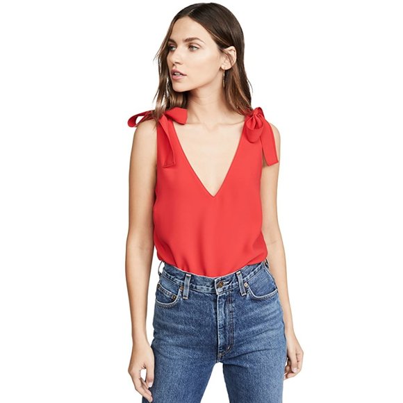 NWOT ! Amanda Uprichard, Josephina Top - Picture 2 of 8